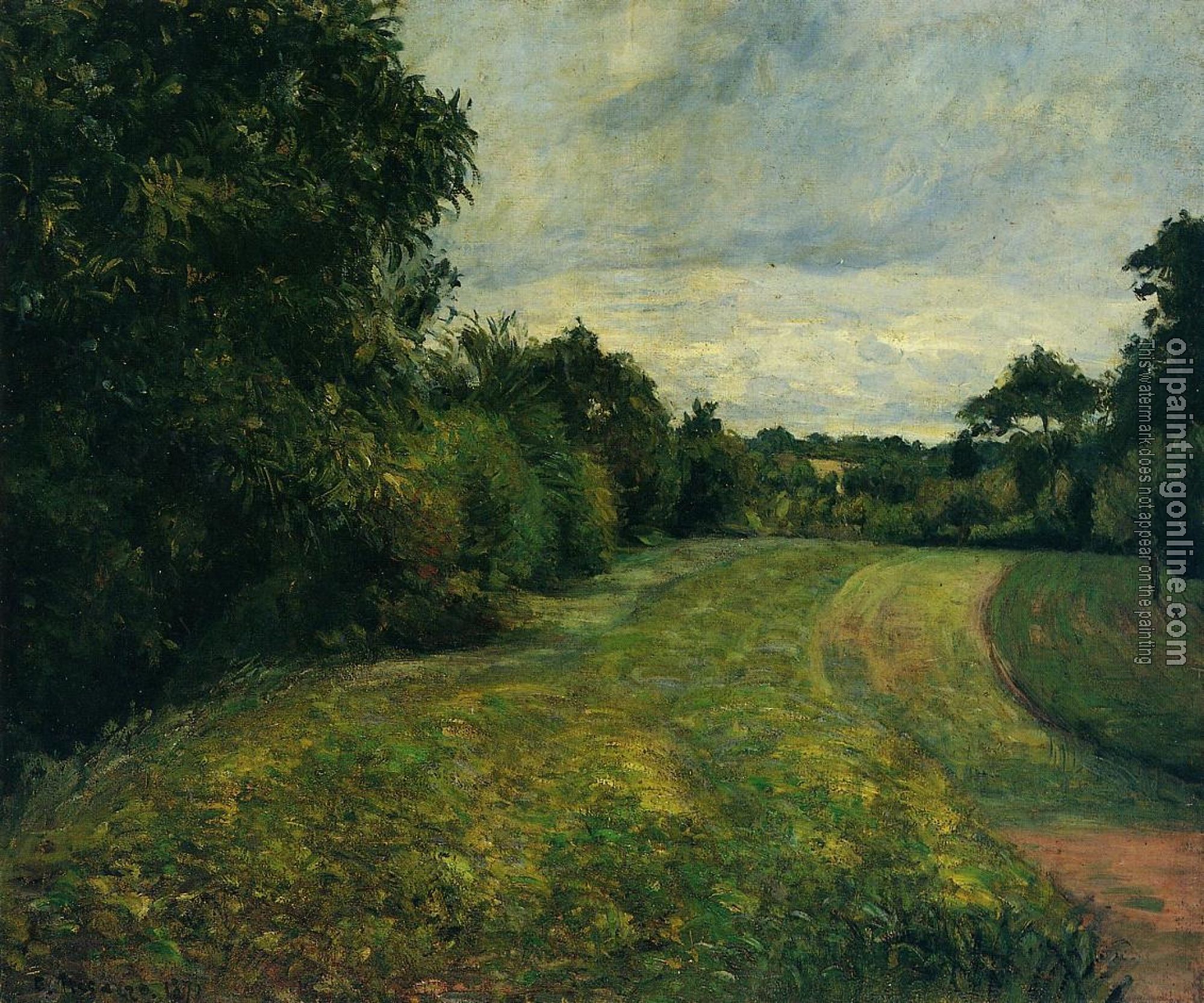 Pissarro, Camille - Le Fond de St Antoine, Pontoise